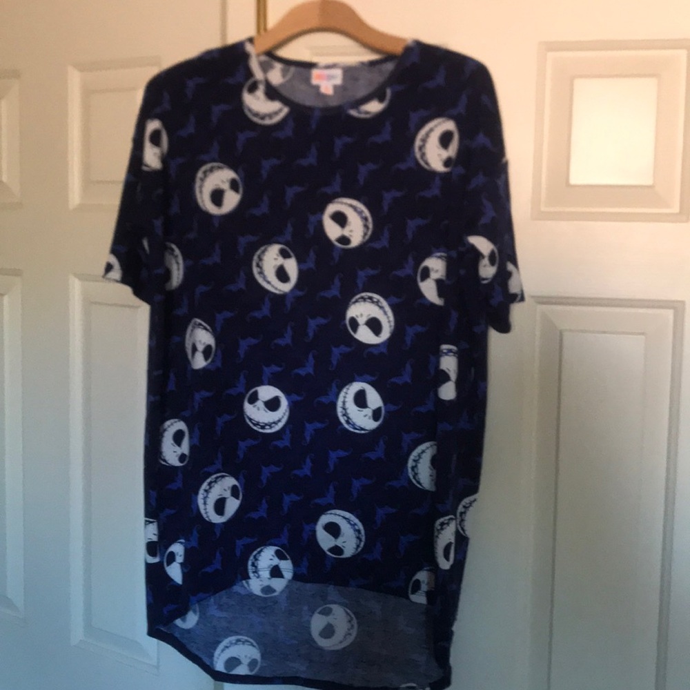 LuLaRoe Jack Skellington Irma size XS